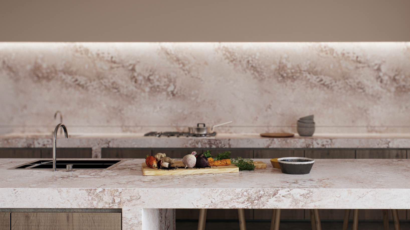 Caesarstone Excava Kitchen Worktop | Kutchenhaus, Chester